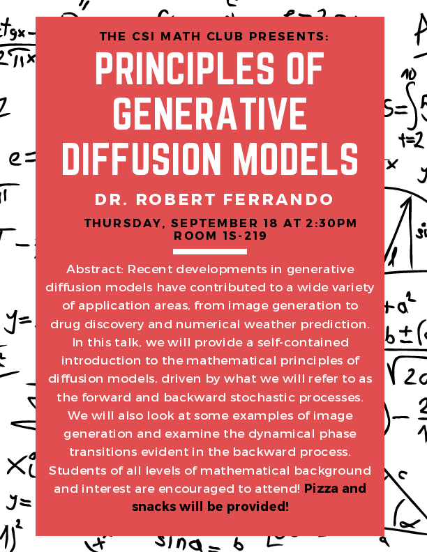 Advertisement poster for the event